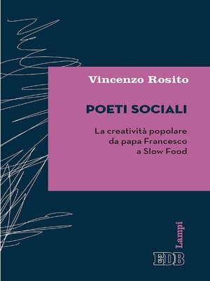 cover image of Poeti sociali